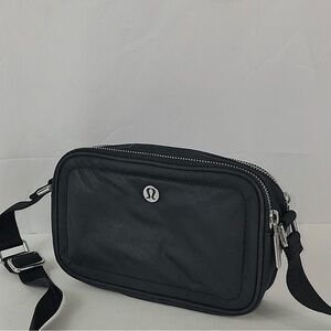 lululemon athletica Black Mini Crossbody Bag